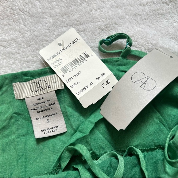 CAD green tie dye top - Picture 2 of 3